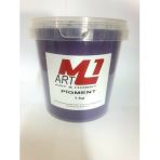 M1 Art Toz Pigment Boya Mor 1.Kg -Epoksi Recine-Poliuretan Recine-Polyester Recine-Mum Boyasi