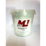 M1 Art Toz Pigment Boya Su Yesılı 1.Kg -Epoksi Recine-Poliuretan Recine-Polyester Recine-Mum Boyasi