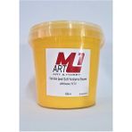 M1 Art Vernikli Ipek Soft Yenime Boyası 1000.ML-MOBILYA,FAYAS,MERMER,SERAMIK,CAM,BEYAZ Eşya Tüm Yüzeyler - Açık Turuncu
