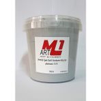 M1 Art Vernikli Ipek Soft Yenime Boyası 1000.ML-MOBILYA,FAYAS,MERMER,SERAMIK,CAM,BEYAZ Eşya Tüm Yüzeyler - Antrasit - Soft Gri