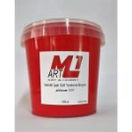 M1 Art Vernikli Ipek Soft Yenime Boyası 1000.ML-MOBILYA,FAYAS,MERMER,SERAMIK,CAM,BEYAZ Eşya Tüm Yüzeyler - Kırmızı