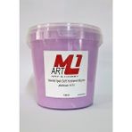 M1 Art Vernikli Ipek Soft Yenime Boyası 1000.ML-MOBILYA,FAYAS,MERMER,SERAMIK,CAM,BEYAZ Eşya Tüm Yüzeyler - Lila
