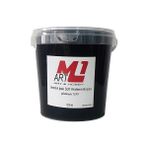 M1 Art Vernikli Ipek Soft Yenime Boyası 1000.ML-MOBILYA,FAYAS,MERMER,SERAMIK,CAM,BEYAZ Eşya Tüm Yüzeyler - Siyah