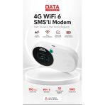 M10pro 4G Taşınabilir Modem - Wifi 6 Hızı Ve Sms Özelliği