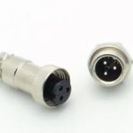 M12 3 Pin Dişi-Erkek Konnektör
