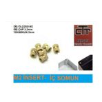 M2 Insert Somun - Iç Somun - Pirinç Somun 24 Adet
