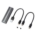 M2 SSD Kılıfı NVME Muhafaza M.2 to USB Tip C 3.1 SSD Adaptörü Çift Protokollü NVME PCIE SATA M / B SSD Disk Kutusu SSD Kılıf Doomun