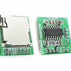 M2801002 Wav Mp3 Player Modülü Micro Sd 32G TF Kart Ses Müzik Çalma Kartı IR Kumanda Desteği 11 Buton Kontrol