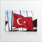 M3 Decorium 30 x 45 cm Orjinal Türk Bayrağı Kanvas Tablo