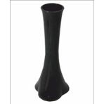 M3 Decorium 40 cm Akrilik Fil Ayağı Uzun Siyah Vazo