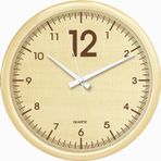 M3 Decorium 40 cm Krem Çerçeve Duvar Saati