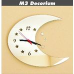 M3 Decorium Aydede Dekoratif Ayna Saat