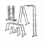 M3 Decorium Bagaja Giren Akordion Katlanabilir Katlanır Portatif Aluminyum Paslanmaz Çürümez Merdiven Iskele