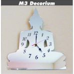 M3 Decorium Buda Dekoratif Ayna Saat