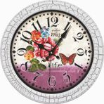 M3 Decorium Çatlatma Boyalı Retro Duvar Saati