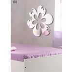 M3 Decorium Çiçek Dekoratif Duvar Salon İşyeri Süs Aynası