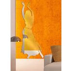 M3 Decorium Dekoratif Salon Kolon Boy Aynası, Oryantal Model