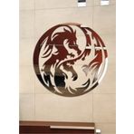 M3 Decorium Ejder Kapanı Dekoratif Ayna