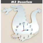 M3 Decorium Ejderha Dekoratif Ayna Saat