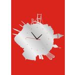 M3 Decorium İstanbul Dekoratif Ayna Saat Ayna