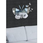 M3 Decorium Kopan Kelebekli Kelebek Mutfak Salon Oturma Odası Aynası