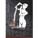 M3 Decorium Kova Burcu Kadını Dekoratif Ayna