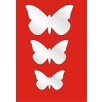 M3 Decorium Küçük Kelebekler Dekoratif Ayna