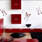 M3 Decorium Kuyruklu Kelebekler Dekoratif Ayna