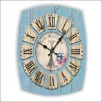 M3 Decorium Mavi Cazibe Mdf Duvar Saati