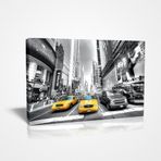 M3 Decorium Newyork Taxi Kanvas Tablo
