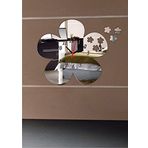 M3 Decorium Papatya Dekoratif Ayna Saat