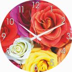 M3 Decorium Renkli Güller Duvar Saati