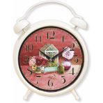 M3 Decorium Retro Desenli Çalar Saat Görünümlü Saat