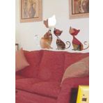 M3 Decorium Three Cats Kedici Dekoratif Ayna