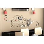 M3 Decorium Zambak Dekoratif Ayna