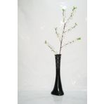 M3Decorium Desenli Siyah Beyaz Bahar Dalı 60cm Vazo