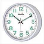 M3Decorium Fosforlu Mat Metalik Dekorasyona Uyumlu 22 cm Duvar Saati