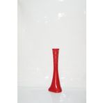 M3Decorium Kırmızı Renk Delikli İşlemeli Desenli Uzun Sızdırmaz 60cm Vazo