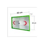 M3Decorium Sürgülü Camlı Kapaklı Steril İlk Yardım Sağlık Ecza Kutusu Dolabı