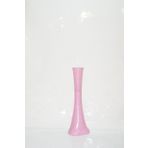 M3Decorium Uzun Desenli İşlemeli Pudra Pembe Fil Ayağı Köşesu 60cm Vazo
