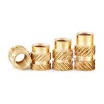 M3x4x5 İnsert Çakma Somun - 3d Baskı Pirinç Somun 50 Adet