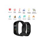 M5 Smart Bracelet M5 Akıllı Bileklik Saat Universal Adım Sayar Uyku Takip Titreşimli Mesafe Nabız Ölçer Renkli Ekran