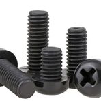 M6 X 10Mm Plastik Civata Vida Siyah X 5 Adet (rf003)