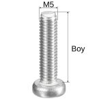 M6x50mm Ysb Vida – Dın7985 (Yıldız Silindir Başlı Civata)