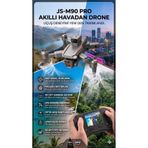 M90 JS-M90 PRO 4K Çift Kameralı Akıllı Drone - 360° Engel Algılama, GPS ve Fırçasız Motor