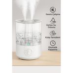 M90 Yeni Nesil İoniser Litre Oda Hava Nemlendirici Buhar Makinesi Aroma Theraphy Difüzör Humidifier