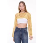 MA ananas Kadın Ajurlu Bolero