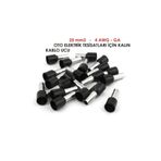 maasco 25 mm kabloya göre (4 Awg) Izoleli Kablo Yüksüğü (25 Adet) pabuç