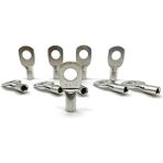 Maasco (5 Adet) 10 Mm² Skp-Sıkmalı Kablo Pabucu M5 (Elektorlitik Bakır) St-10-M8