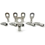 Maasco (5 Adet) 10 Mm² Skp-Sıkmalı Kablo Pabucu M6 (Elektorlitik Bakır) St-10-M6